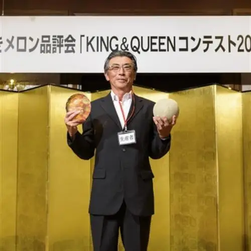 【先行受付】令和9年5月順次発送 茨城県オリジナル品種!! イバラキング 4L～5L・2玉_イバラキング 先行受付 茨城県 メロン_【配送不可地域：離島・沖縄県】【1590736】