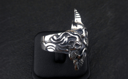 阿修羅 ring リング ｜ 指輪 シルバーリング シルバー シルバー925 スカル ハンドメイド 手作り ゆびわ りんぐ アクセサリー 925 選べる サイズ ジュエリー アクセ ファッション 人気 シンプル ギフト プレゼント 年末年始 お中元 お歳暮 内祝い 快気祝い