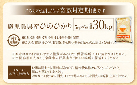 【奇数月6回定期便】【新米先行予約】【KODAMAFARMS】ひのひかり 5kg（計30kg） KODA米 米 新米 精米 白米 お米 【2026年1月以降 奇数月に順次発送】GS-612_CR