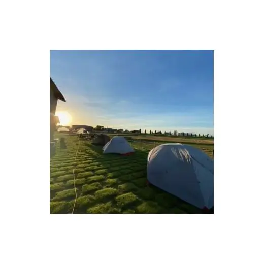 キャンプ場宿泊券＋ワンポールテント(大)貸出【あかり村】
