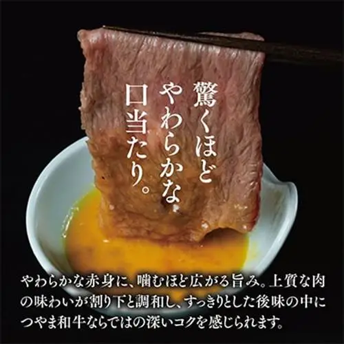 つやま和牛すき焼きセット(ももスライス)500g【配送不可地域：離島】【1400919】