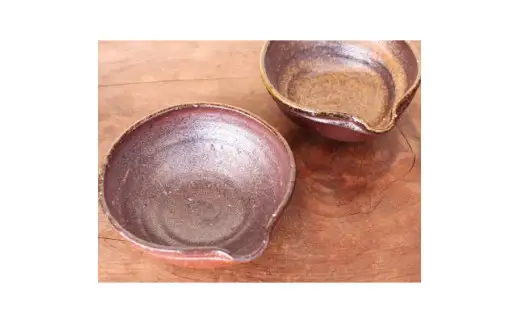 備前焼 片口小皿(4枚セット) kt1-001