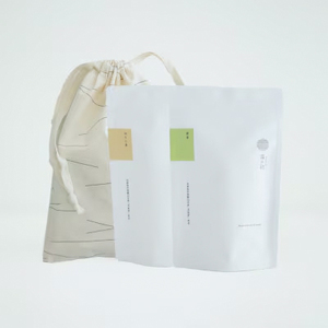 丹波茶(煎茶・ほうじ茶)の巾着セット　ティーバッグ合計20個 TMN011