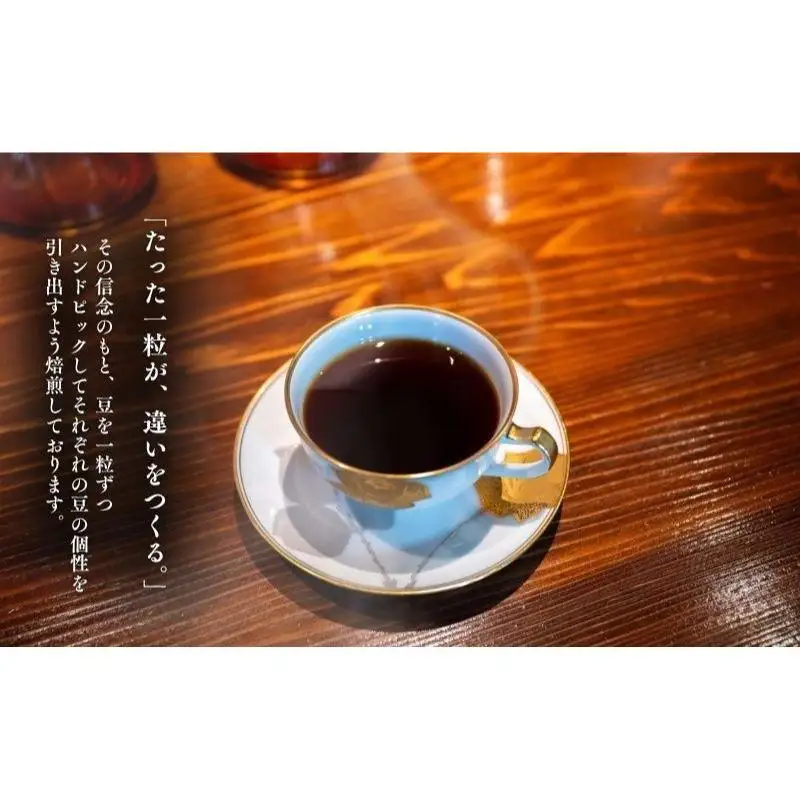 【隔月6回お届け】自家焙煎コーヒー豆おまかせ3種セット（粉）【100g×3袋】