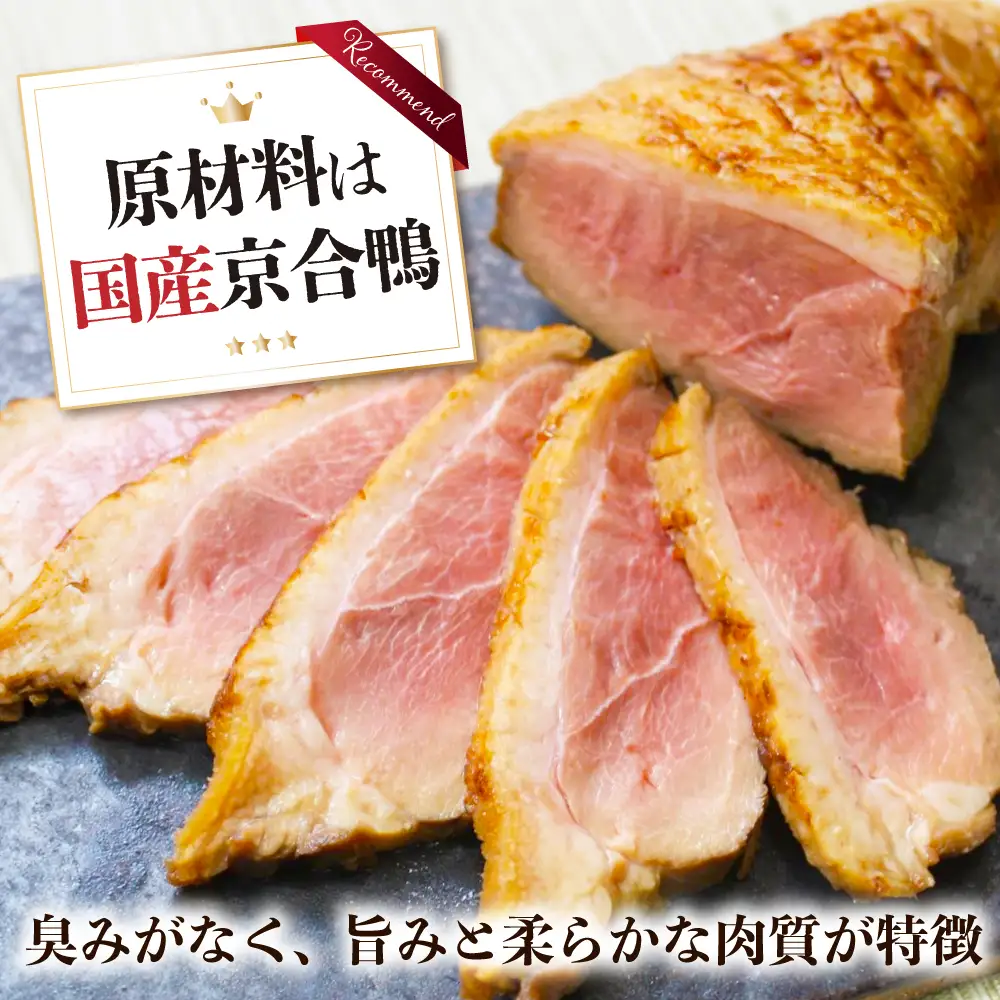 合鴨ロース 250g×3[AQCB010] 鴨肉 鴨