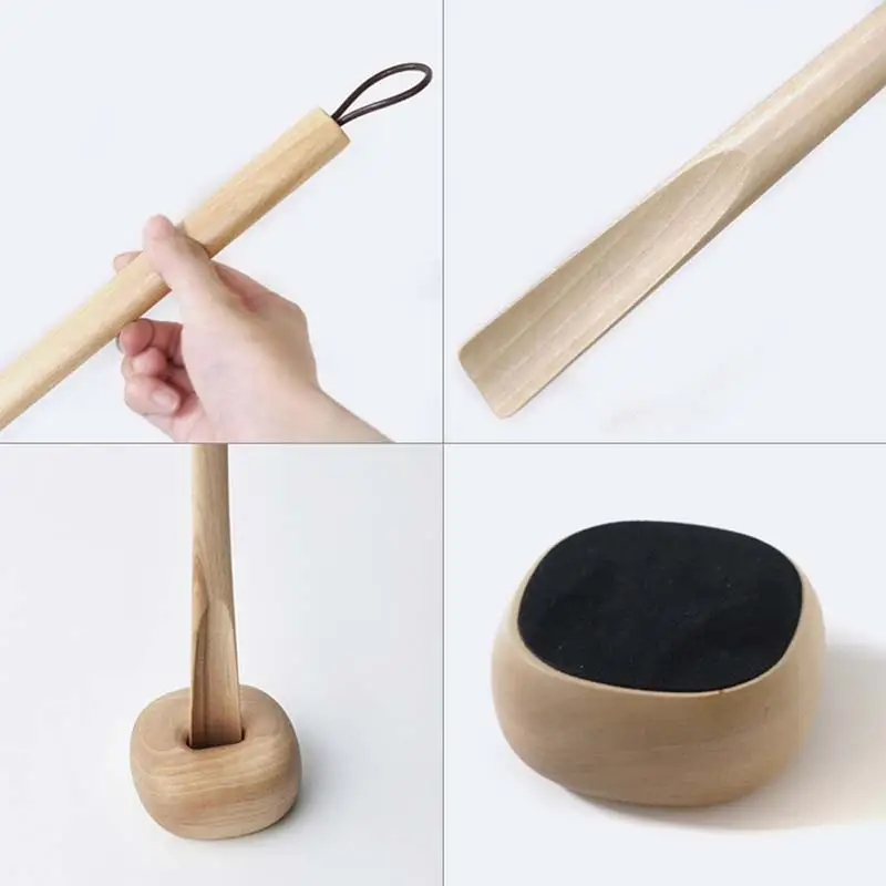 木製靴べら Comfy shoehorn（コンフィーシューホーン） regular birch／SASAKI HOKKAIDO WOOD F6S-458