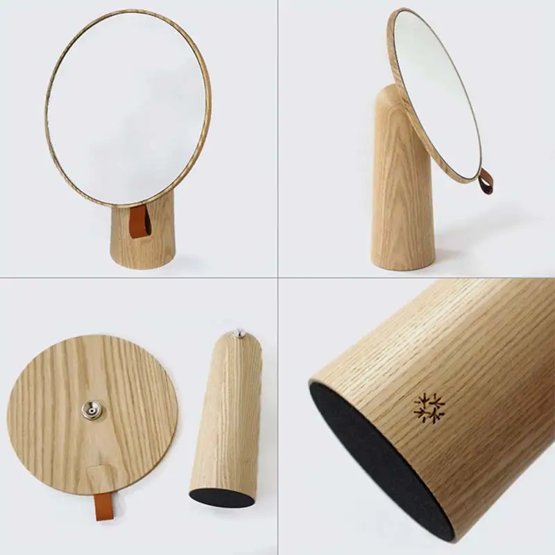 木製ミラー Pivot mirror（ピボットミラー） natural／SASAKI HOKKAIDO WOOD F6S-464