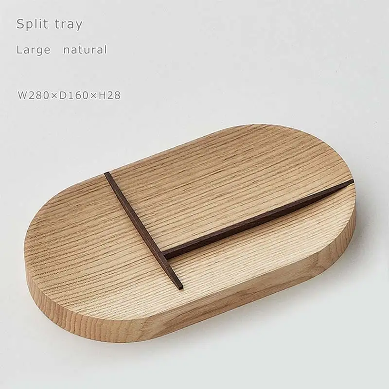 木製マルチトレー Split tray（スプリットトレー） large natural／SASAKI HOKKAIDO WOOD F6S-467