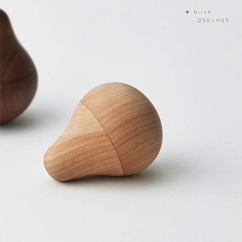 木製マッサージグッズ Figs massager（フィグス マッサージャー） birch／SASAKI HOKKAIDO WOOD F6S-386