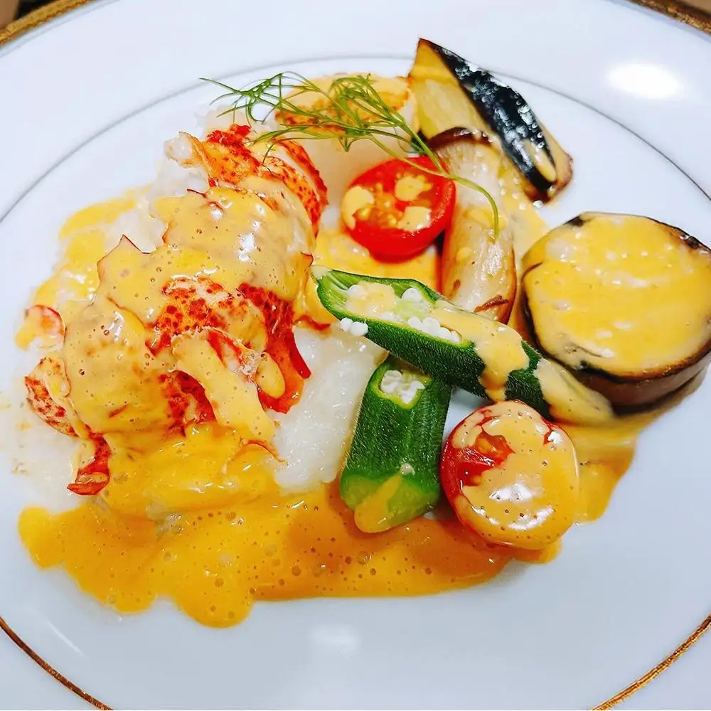チケット 食事券 オマール海老を使った贅沢な「オマールコース」2名様【ビストロリュイール】