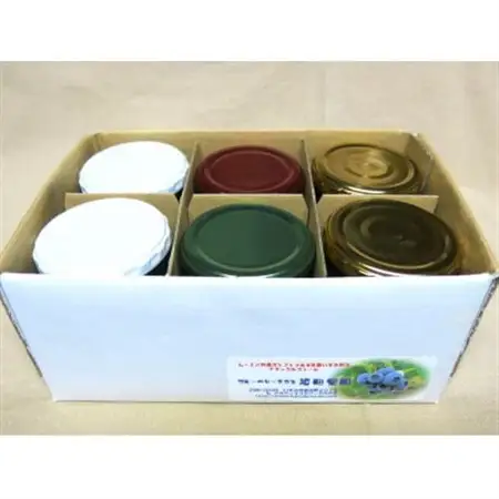 いすみ産(自家農園)ブルーベリーのこだわりジャム4種6個セット(各180g)_惣菜・加工品 ジャム 缶詰・瓶詰 _【1593978】