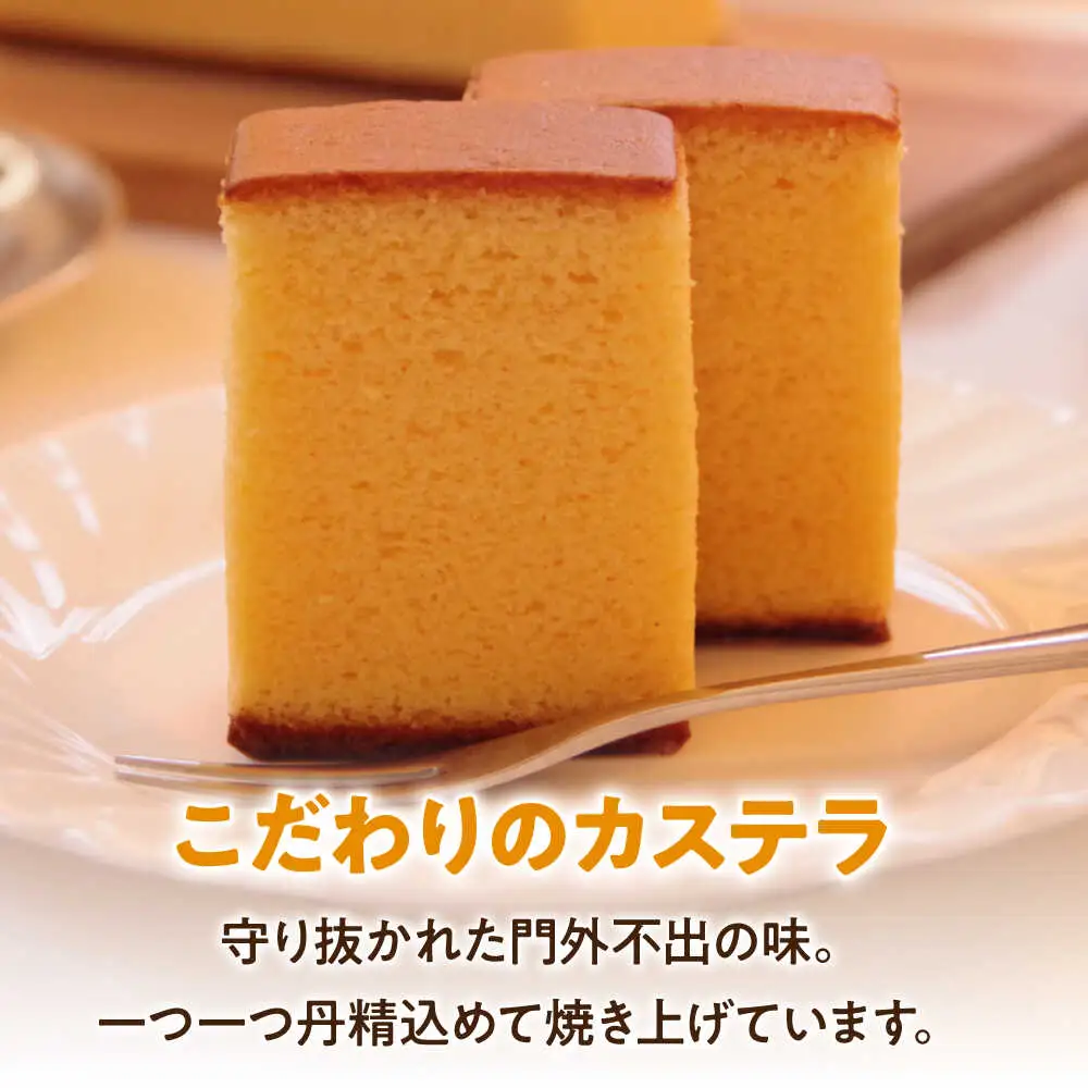 【訳あり】特製 長崎 カステラ 切れはし 5本 セット（約300g×5本）/ 南島原市 / 本田屋かすてら本舗[SAW058]
