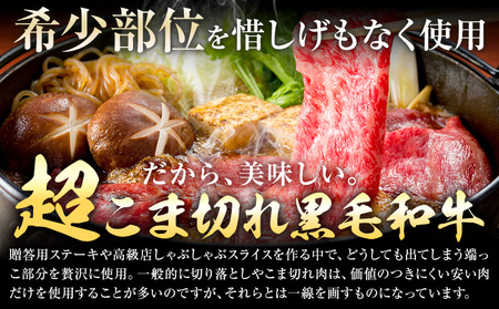 A5 黒毛和牛こま切れ 約500g