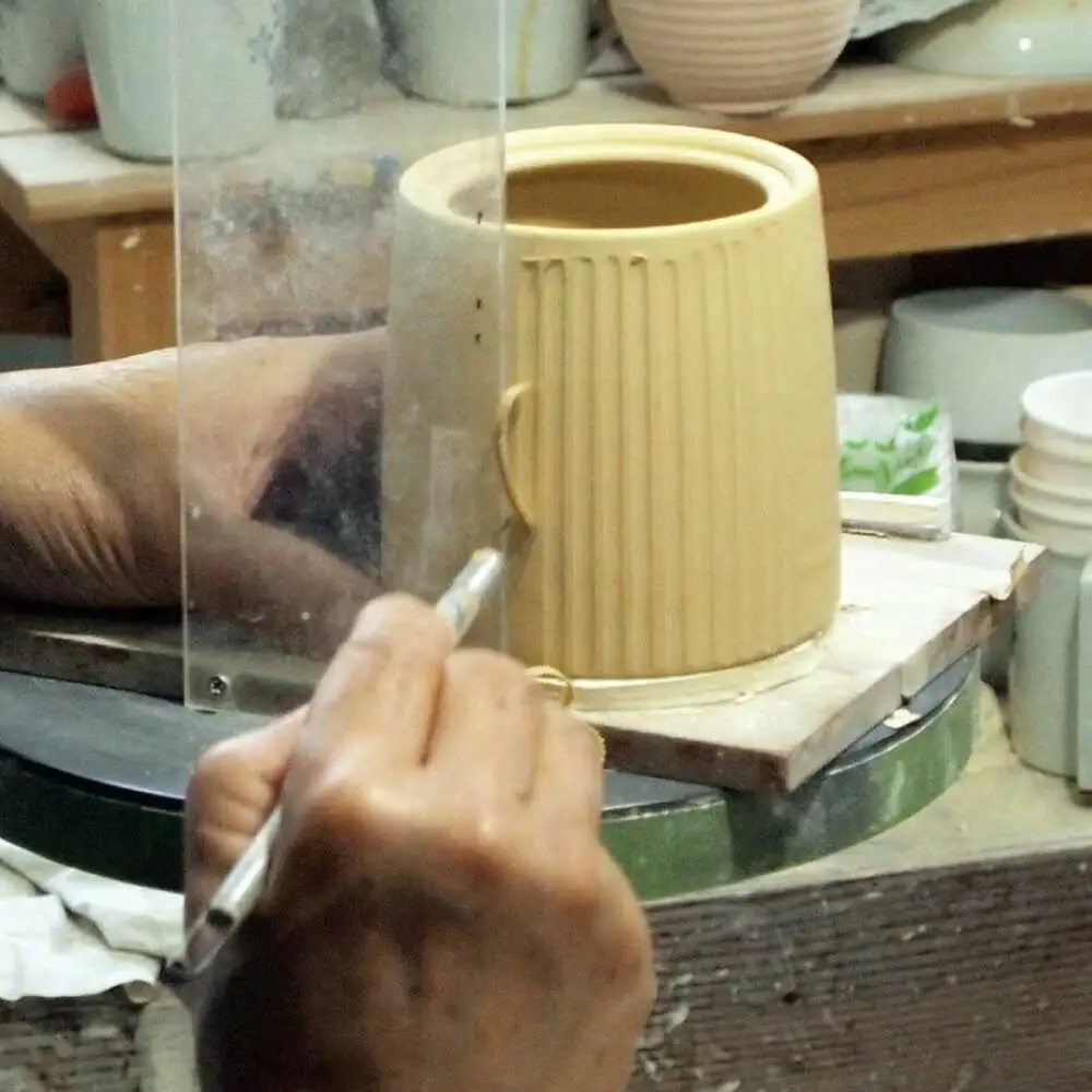 shinogi 土瓶 / 茶器 急須 ティーポット ホワイト / 諫早市 / 長谷川陶磁器工房 [AHBC008]