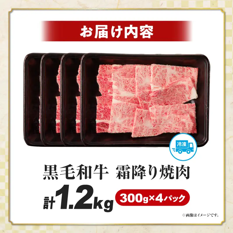 ≪都農夏大祭!!≫＼ウインナー付!!／≪肉質等級4等級以上≫宮崎県産黒毛和牛霜降り肩ロース(焼肉)計1.2kg【畜産農家応援!!】 肉 牛 牛肉 おかず 国産_T030-1946-U
