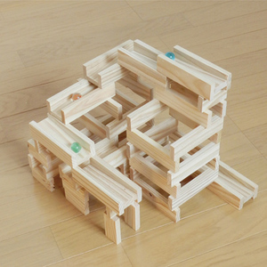 コロカラつみき＆からからつみき3種類クリエイティブセット252P木のおもちゃ 知育玩具 子供 おもちゃ 積み木 男の子 女の子 子ども プレゼント ビー玉 ピタゴラ 4歳 5歳 安心 安全 国産 宮崎県産 杉 誕生日 贈り物 お祝い