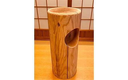 金山杉 スツール 円柱(2) 家具 インテリア 機能性 椅子  F4B-0574