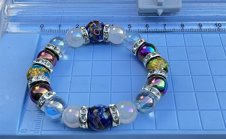 ブレスレット パワーストーン 蛍石 ヘマタイト 水晶 ブレスレット