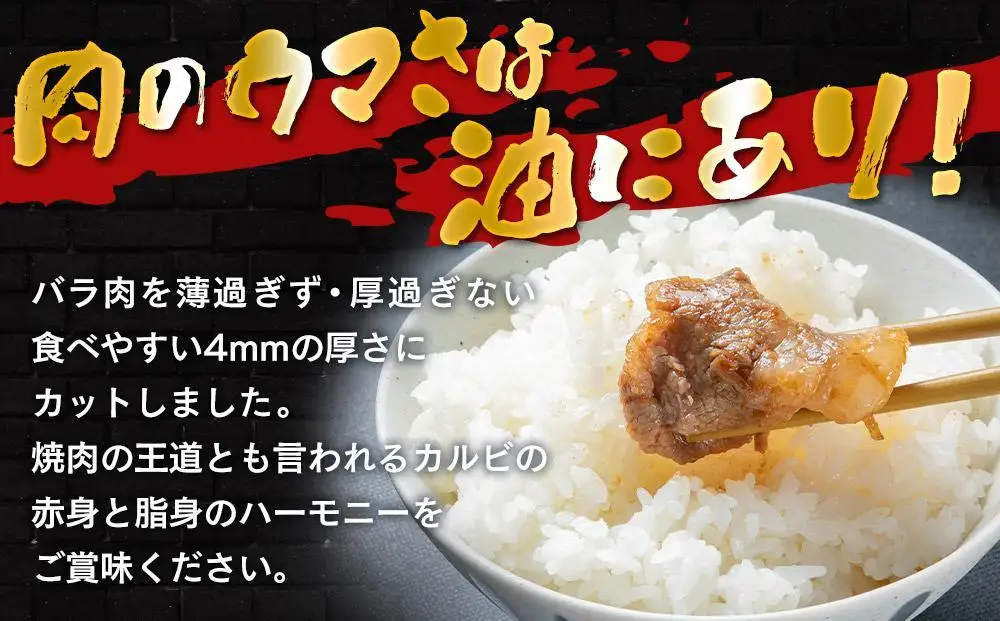 味付味噌牛カルビ600g（タレ込み） 【 牛肉 お肉 焼肉 焼き肉 やきにく タレ 漬け 味付き にく 小分け 個包装 冷凍 セット BBQ アウトドア キャンプ 人気 大容量 大量 北海道 詰め合わせ 詰合せ 簡単調理 焼くだけ カルビ 牛カルビ お取り寄せ 旭川市 北海道 】_04834