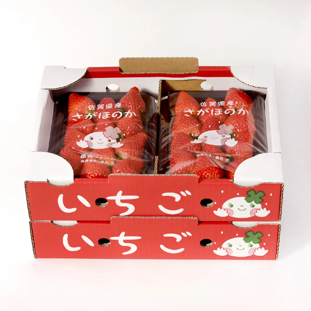 【令和9年1月より発送開始】香月さんちのいちご(さがほのか)280g×4パック(H017116)