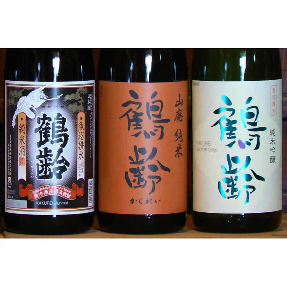 鶴齢1.8L×6本いろいろ飲み比べセット｜飲み比べ