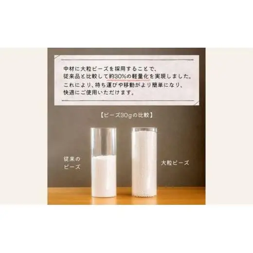 2種類のビーズを使い分けた究極のリラックス ビーズクッション「座・楽（ざらく）」オレンジ×イエロー 日本ケミカル工業【ビーズクッション ビーズ 座椅子 椅子 クッション ビーズソファー ビーズソファ 新生活 プレゼント インテリア 家具 ベッド ゲーム 三重県 四日市市】
