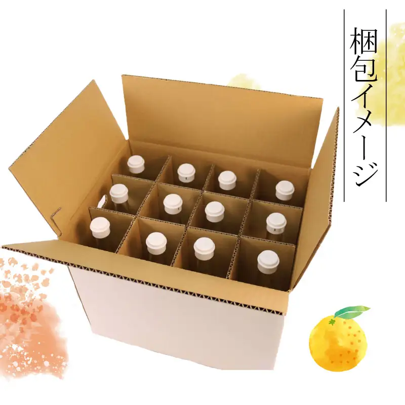 みかんジュース 本物の100％みかんジュース 720ml × 12本 木田柑橘農園 H042-185006