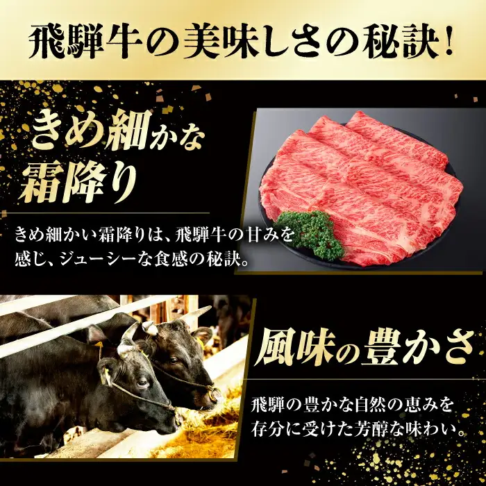 飛騨牛 牛しゃぶ用肩ロース 計700g / 浅井商店[AWBJ004] 飛騨牛