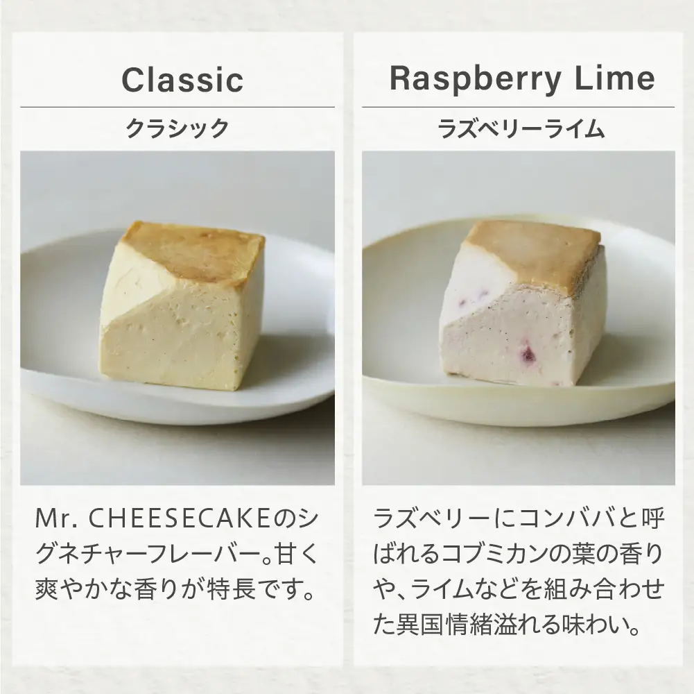 ミスターチーズケーキ アソート4キューブスタンダード チーズケーキ