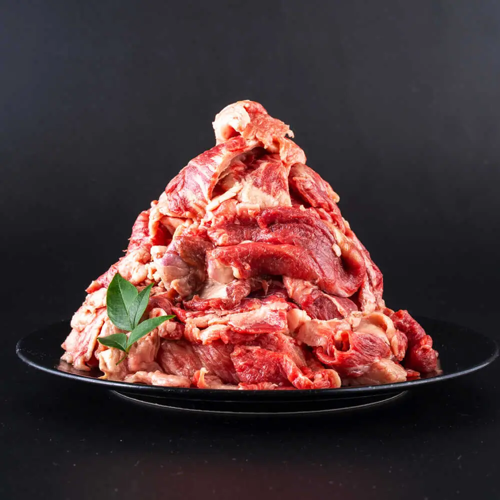 【全12回定期便】 赤牛 スジ 計12kg 1回あたり1kg / 牛肉 あか牛 牛スジ 和牛 熊本県産 冷凍[AYBV017]