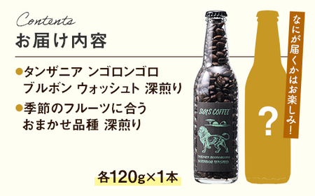 SUN'S COFFEE コーヒー豆 2種セット(深煎り) F6U-122