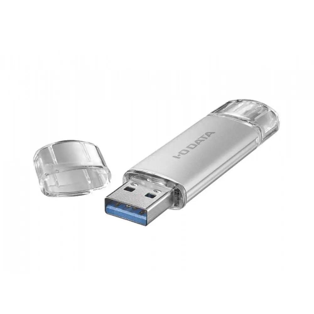 I-O DATA 【U3C-STD128G/S】USB-A&USB-C 搭載USBメモリー(USB 3.2 Gen 1) 128GB