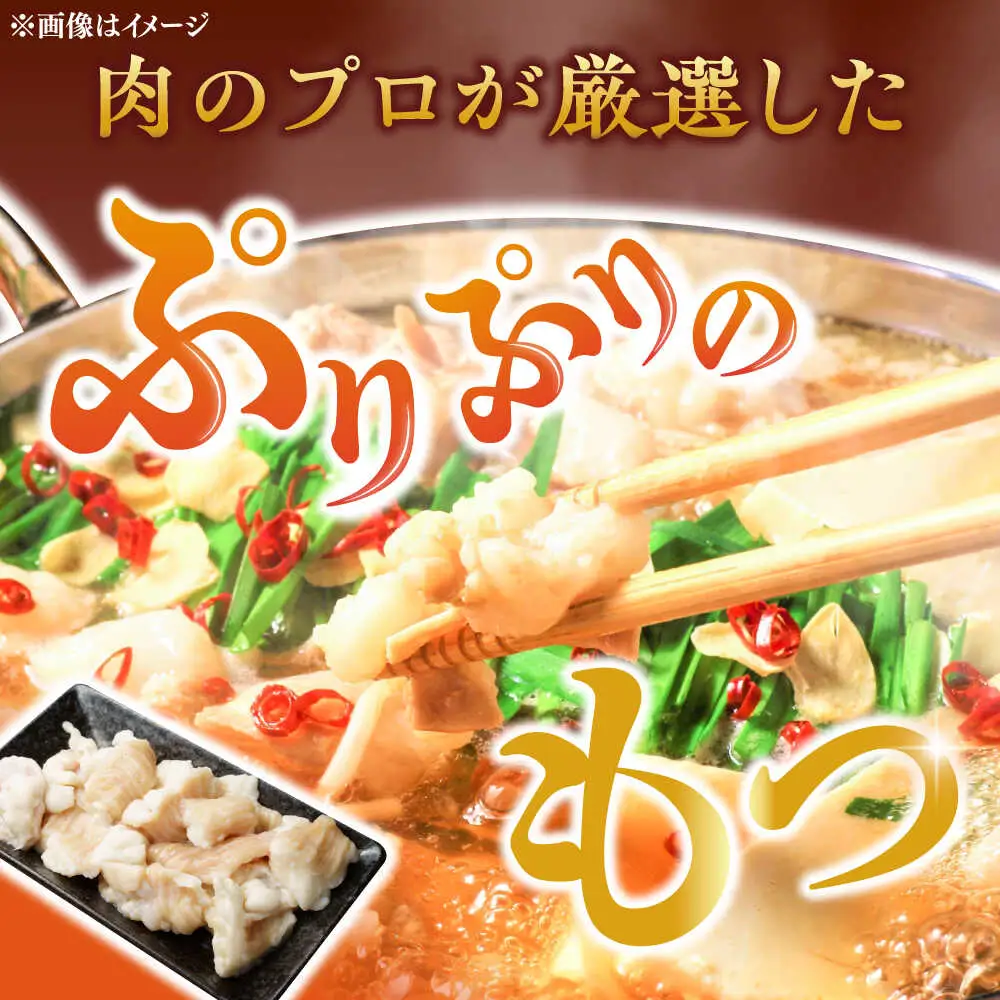 博多もつ鍋 醤油 3~4人前 [BGAB001]牛モツ もつ鍋