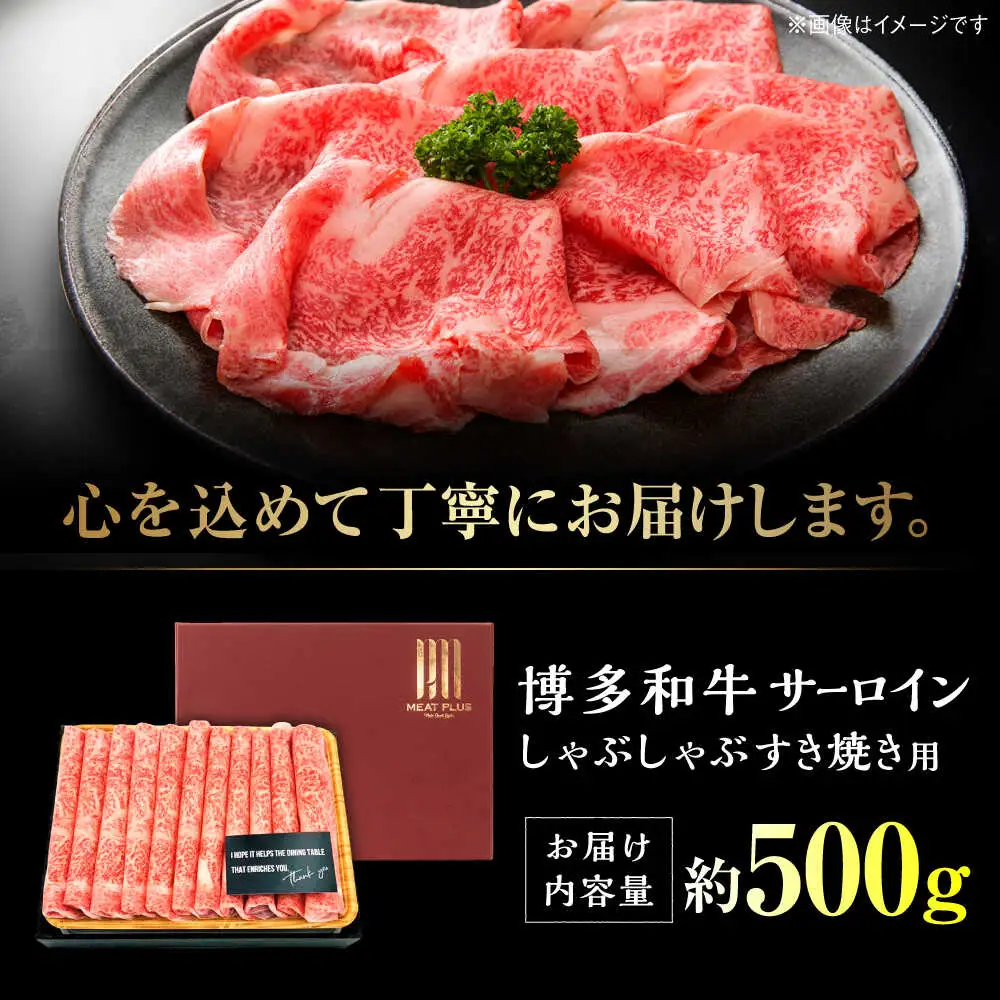 博多和牛 牛しゃぶ用 500g [BGAB016]