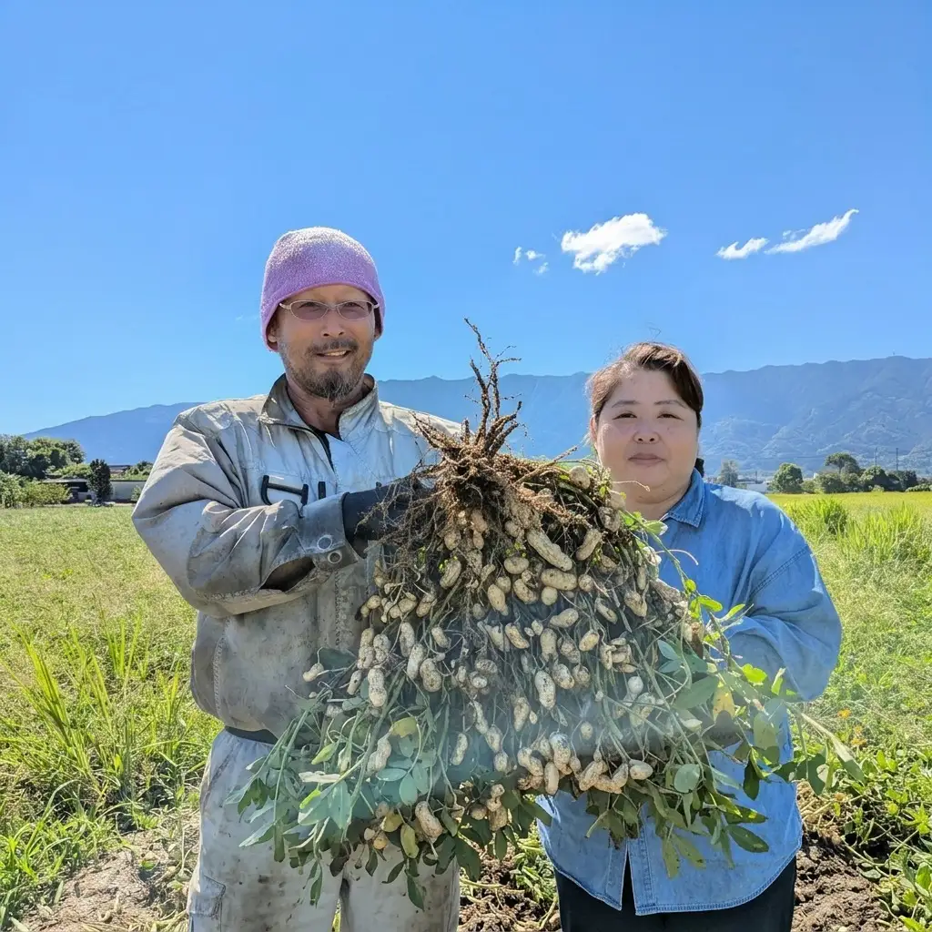 落花生 福岡県産 生落花生 おおまさり 2.5kg ※配送不可:離島