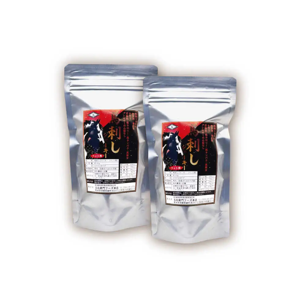 ペット用 馬刺しジャーキー 100g(50g×2) ペットフード ジャーキー [AYCT008]