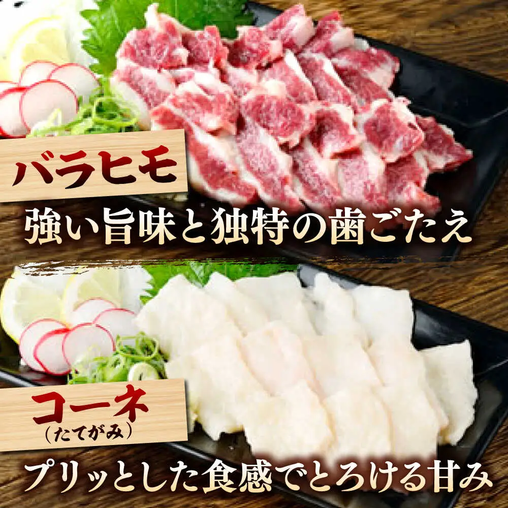 5種の馬刺し 5人前 約250g 熊本直送 馬刺し[AYAT011]