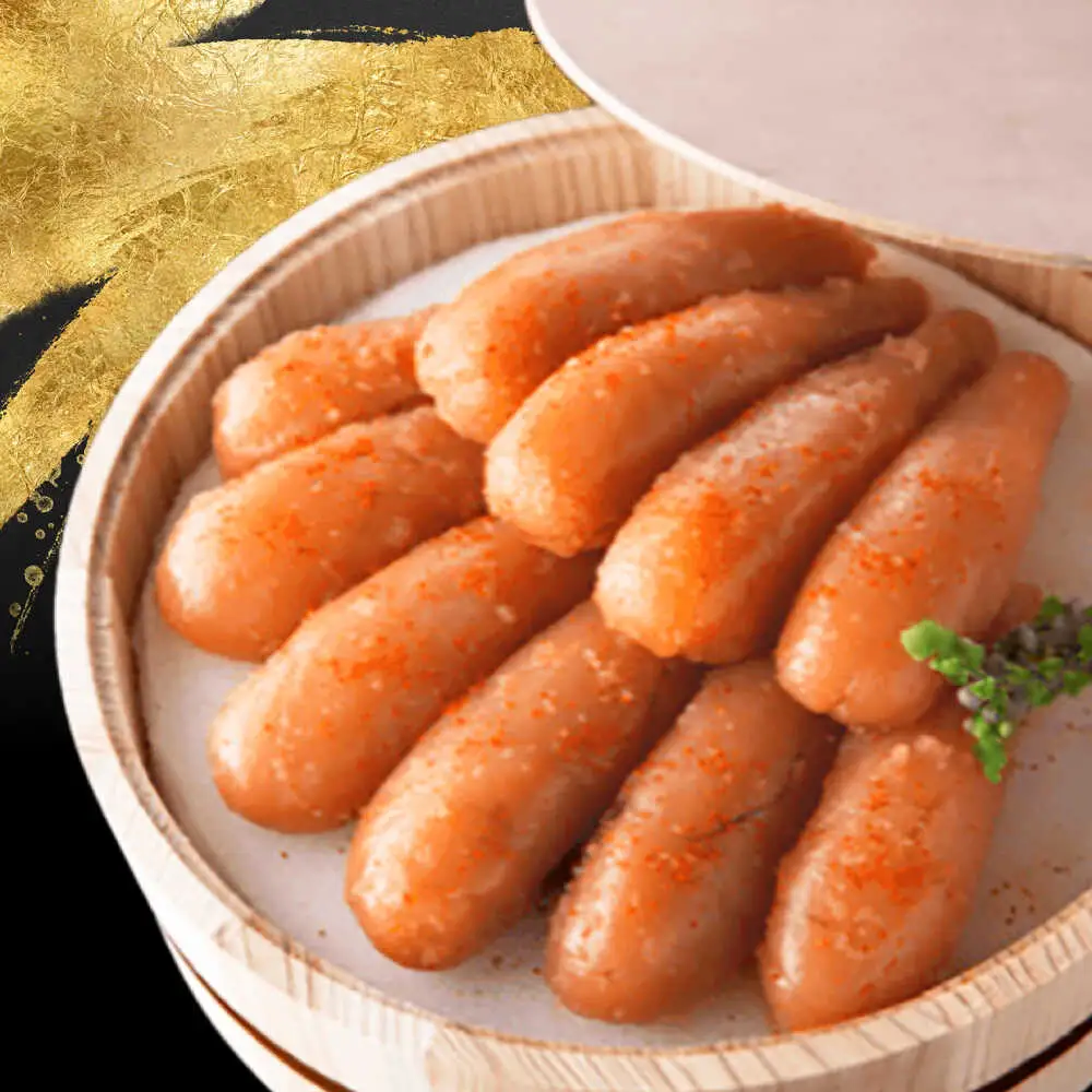 国産 極み明太子 樽（大）600g（300g×2） [VEC004]