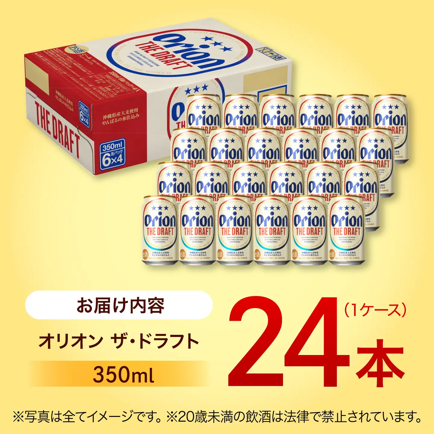 オリオンビール ザ・ドラフト 350ml 24本 ビール