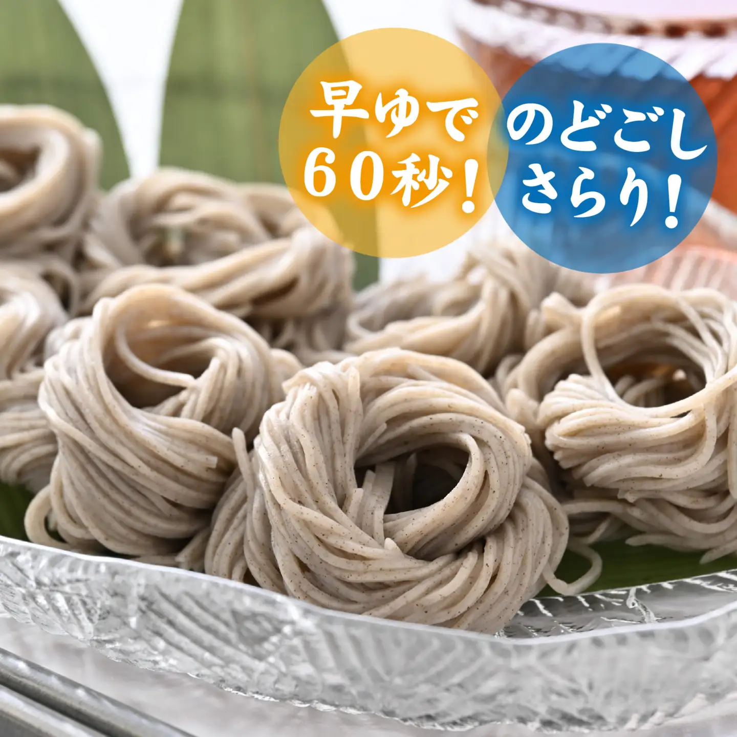 越前さらりそば（なまそば）６食　そばつゆ付き / 越前そば そば 蕎麦 ソバ 冷蔵 送料無料 [A-146002]