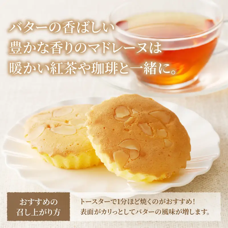 【2週間以内発送】老舗菓子舗のマドレーヌ 「計3個・個包装」 焼き菓子 スイーツ 詰め合わせ 洋菓子_T035-0106