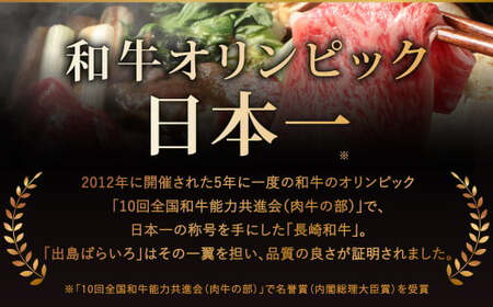 【全6回定期便】長崎和牛「出島ばらいろ」特選霜降 サーロインステーキたっぷり500g ／国産 A4等級以上 和牛 牛肉 お肉 ステーキソース 塩コショウ付き 冷凍 長崎