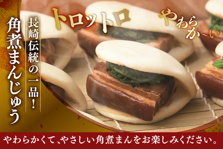 BI419 みろくや 【具材付き】 長崎ちゃんぽん 皿うどん 各2人前 計4人前 角煮まんじゅう 4個