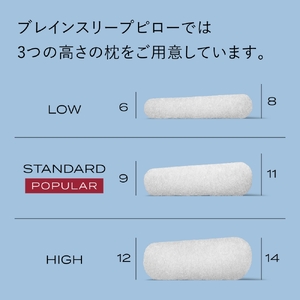ブレインスリープ ピロー HIGH ＋ アジャストシート 枕 まくら 肩こり 高反発 ストレートネック 睡眠 洗える 通気性大分県 玖珠町 洗える 軽量  ピロー 調整