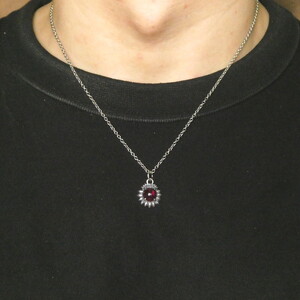 The Phantom Sun pendant ファントム サン ペンダント ｜ シルバー アクセサリー 太陽 モチーフ 925 ペンダントトップ ネックレス チャーム ジュエリー アクセ ファッション ハンドメイド 人気 シンプル ギフト プレゼント 年末年始 お中元 お歳暮 内祝い 快気祝い