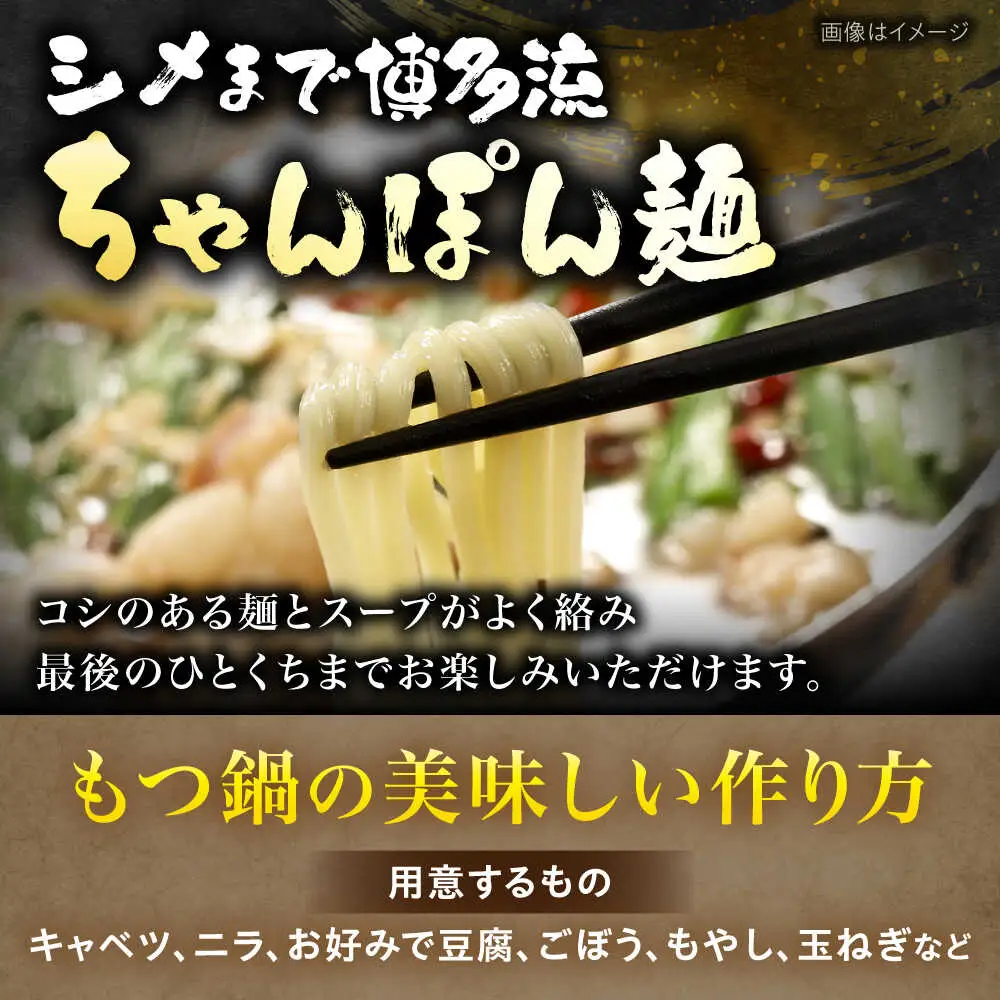 【牛もつ2倍！】【ご家庭用】博多もつ鍋（醤油味）3人前 [VEC010]