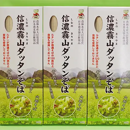 ダッタンそば 信濃霧山 乾麺 六割 ダッタンそば【3個】