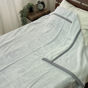 【訳あり】丸洗いOKあったか綿毛布（綿ニューマイヤー）シングル SH-3690