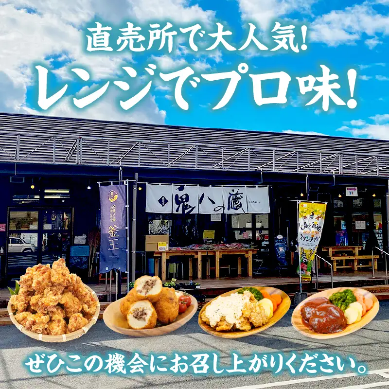 【4か月定期便】レンジでプロ味！定期便高千穂牛 黒毛和牛 コロッケ からあげ 温野菜 ハンバーグ プレート チキン南蛮 レンジ 電子レンジ プロの味 定期便 簡単調理 時短料理 一人暮らし 献立 本格料理 弁当 冷凍_Tk005-t041