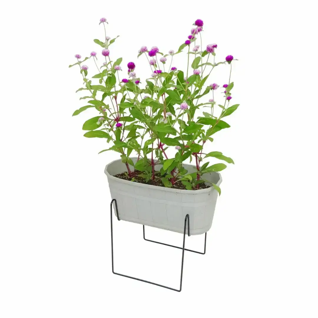 角型用プランタースタンド小2台セット フラワースタンド ガーデニング 植木鉢スタンド 花台 鉢置き おしゃれ 燕三条製 [株式会社オビタス] 【010S729】